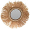 Spiegel - Raffia Met Kralen - 40cm - Rotan Randen