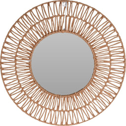 Spiegel rond naturel - Wandspiegel - Dia 60 cm