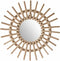 Spiegel Soleil - Rattan - D30 cm - Beige - Atmosphera createur d'interieur