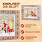 Spielwerk – Adventskalender - LED - Kerstman - MDF