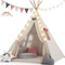 Spielwerk Speeltent – LED 3 Kussens Spanschroef 130x130x160cm - Roze