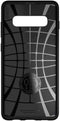 Spigen Backcase Hoesje Rugged Armor Samsung Galaxy S10 - Zwart