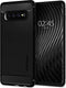 Spigen Backcase Hoesje Rugged Armor Samsung Galaxy S10 - Zwart