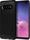 Spigen Backcase hoesje Rugged Armor Samsung S10 Plus Zwart
