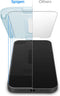 Spigen Glass (2 Pack) + Frame screenprotector voor iPhone 12 mini - transparant