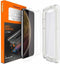 Spigen Glass + Frame screenprotector voor iPhone XR en iPhone 11 - transparant