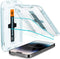 Spigen Glass Met Montage Frame EZ FIT 2 Pack geschikt voor iPhone 14 Pro - gehard glas