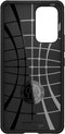 Spigen Hoesje geschikt voor Samsung Galaxy A53 Telefoonhoesje Flexibel TPU | Spigen Rugged Armor Backcover Shockproof | Schokbestendig Galaxy A53 Telefoonhoesje | Anti Shock Proof - Zwart