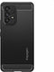 Spigen Hoesje geschikt voor Samsung Galaxy A53 Telefoonhoesje Flexibel TPU | Spigen Rugged Armor Backcover Shockproof | Schokbestendig Galaxy A53 Telefoonhoesje | Anti Shock Proof - Zwart
