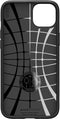Spigen Liquid Air Case hoesje geschikt voor iPhone 15 - zwart