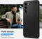 Spigen Liquid Air Hoesje Back Cover geschikt voor Samsung Galaxy S23 - Zwart