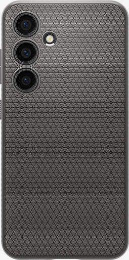 Spigen Liquid Air Hoesje Geschikt voor Samsung Galaxy S24 - Back Cover Flexibel TPU Grijs