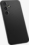 Spigen Liquid Air Hoesje Geschikt voor Samsung Galaxy S24 - Back Cover Flexibel TPU Zwart