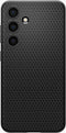 Spigen Liquid Air Hoesje Geschikt voor Samsung Galaxy S24 - Back Cover Flexibel TPU Zwart