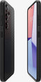 Spigen Liquid Air Hoesje Geschikt voor Samsung Galaxy S24 - Back Cover Flexibel TPU Zwart