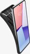 Spigen Liquid Air Hoesje Geschikt voor Samsung Galaxy S24 - Back Cover Flexibel TPU Zwart