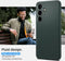 Spigen Liquid Air Hoesje Geschikt voor Samsung Galaxy S24 - Back Cover Flexibel TPU Groen