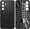 Spigen Liquid Air Hoesje Geschikt voor Samsung Galaxy S24 Plus Back Cover Flexibel TPU Zwart