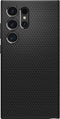 Spigen Liquid Air Hoesje Geschikt voor Samsung Galaxy S24 Ultra - Back Cover Flexibel TPU Zwart