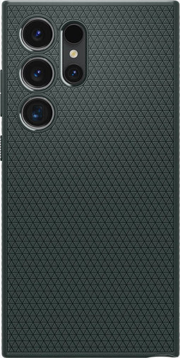 Spigen Liquid Air Hoesje Geschikt voor Samsung Galaxy S24 Ultra Back Cover Flexibel TPU Groen