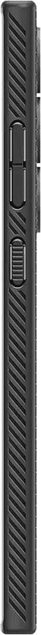 Spigen Liquid Air Hoesje Geschikt voor Samsung Galaxy S24 Ultra - Back Cover Flexibel TPU Zwart