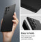 Spigen Liquid Air Hoesje Geschikt voor Samsung Galaxy S24 Ultra - Back Cover Flexibel TPU Zwart