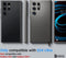 Spigen Liquid Air Hoesje Geschikt voor Samsung Galaxy S24 Ultra Back Cover Flexibel TPU Grijs
