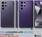 Spigen Liquid Air Hoesje Geschikt voor Samsung Galaxy S24 Ultra Back Cover Flexibel TPU Paars