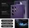 Spigen Liquid Air Hoesje Geschikt voor Samsung Galaxy S24 Ultra Back Cover Flexibel TPU Paars