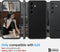 Spigen Liquid Crystal Hoesje Geschikt voor Samsung Galaxy S24 Back Cover Zwart