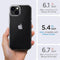 Spigen Liquid Crystal TPU met Air Cushion hoesje geschikt voor iPhone 13 mini - transparant