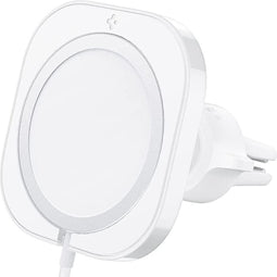 Spigen MagFit Ventilatierooster Houderstandaard Apple MagSafe Wit