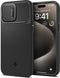 Spigen Optik Armor Magfit Case hoesje geschikt voor iPhone 15 Pro Max - zwart