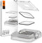 Spigen Proflex EZ FIT Full Cover Geschikt voor Apple Watch 7/8 45mm - 2 Pack