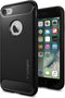 Spigen Rugged Armor case iPhone 7 8 hoesje - Zwart