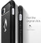 Spigen Rugged Armor case iPhone 7 Plus 8 Plus hoesje - Zwart