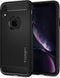 Spigen Rugged Armor case iPhone XR hoesje - Zwart