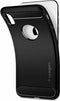 Spigen Rugged Armor case iPhone XR hoesje - Zwart