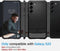 Spigen Rugged Armor Hoesje Geschikt voor Samsung Galaxy S23 Back Cover Zwart