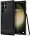 Spigen Rugged Armor Hoesje Geschikt voor Samsung Galaxy S23 Ultra Back Cover Zwart