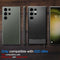 Spigen Rugged Armor Hoesje Geschikt voor Samsung Galaxy S23 Ultra Back Cover Zwart
