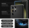 Spigen Rugged Armor Hoesje Geschikt voor Samsung Galaxy S23 Ultra Back Cover Zwart