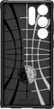 Spigen Rugged Armor Hoesje Geschikt voor Samsung Galaxy S23 Ultra Back Cover Zwart