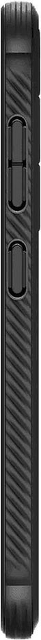 Spigen Rugged Armor Hoesje Geschikt voor Samsung Galaxy S24 - Back Cover met Air Cushion Zwart