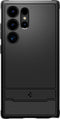 Spigen Rugged Armor Hoesje Geschikt voor Samsung Galaxy S24 Ultra - Back Cover met Air Cushion Zwart