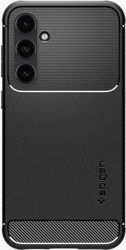 Spigen Rugged Armor Hoesje voor de Samsung Galaxy S23 FE - Back Cover met Air Cushion Zwart