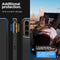 Spigen Rugged Armor Hoesje voor de Samsung Galaxy S23 FE - Back Cover met Air Cushion Zwart