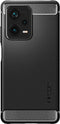 Spigen Rugged Armor Hoesje voor de Xiaomi Redmi Note 12 Pro Plus - Back Cover met Air Cushion Zwart