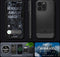 Spigen Rugged Armor Magfit Case hoesje geschikt voor iPhone 15 Pro Max - zwart