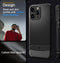 Spigen Rugged Armor Magfit Case hoesje geschikt voor iPhone 15 Pro Max - zwart